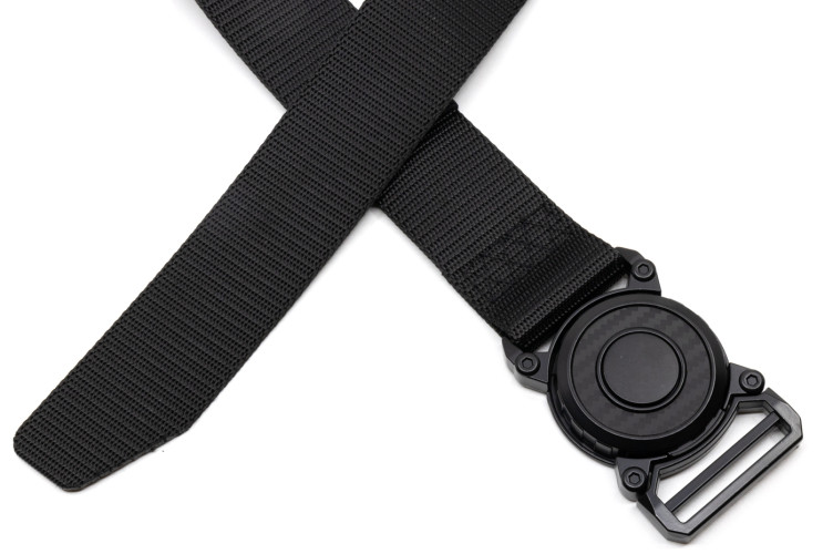 Ремень брючный RusForce Outdoor Circle с пряжкой 38 мм Чёрный