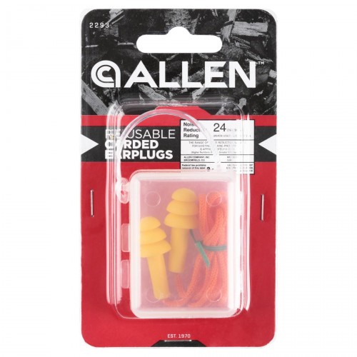 Беруши пассивные Allen Corded Eadplugs (2293) 24 ДБ