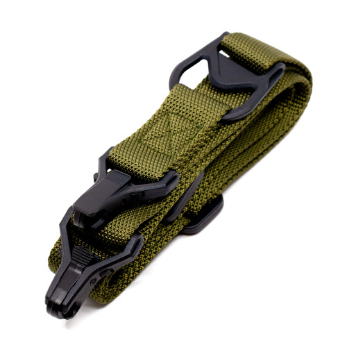 Ремень оружейный RusForce Heavy Pro на 2 точки Зелёный