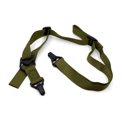 Ремень оружейный RusForce Heavy Pro на 2 точки Зелёный