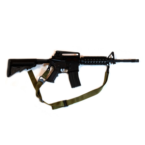 Ремень оружейный RusForce Heavy Pro на 2 точки Зелёный