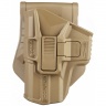 Кобура поворотная с кнопкой Fab Defense MX G-9SR LH SC-G9SRLHT для Glock 9 мм Койот