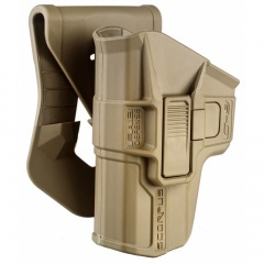 Кобура поворотная с кнопкой Fab Defense MX G-9SR LH SC-G9SRLHT для Glock 9 мм Койот