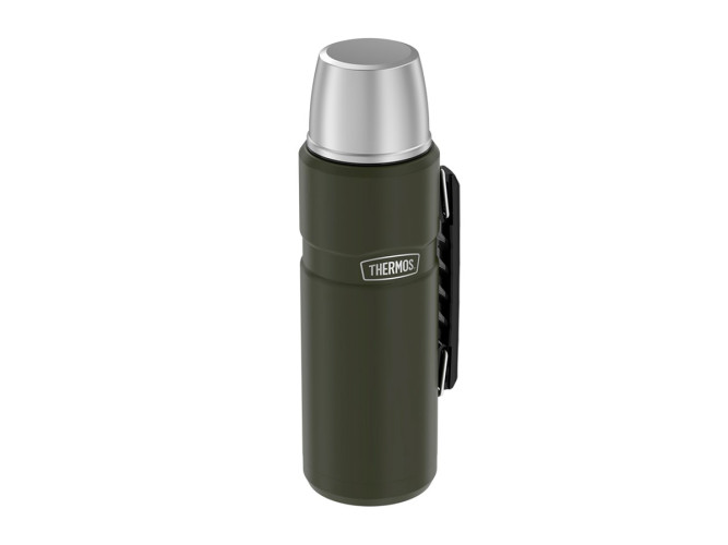 Термос для напитков THERMOS KING SK-2010 MAG 1.2L, нержавеющая сталь, винтовая пробка, цвет Army Green