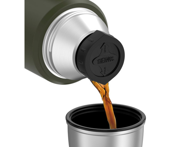 Термос для напитков THERMOS KING SK-2010 MAG 1.2L, нержавеющая сталь, винтовая пробка, цвет Army Green