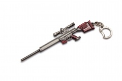 Брелок Microgun S Снайперская винтовка Heckler and Koch PSG-1 Серый