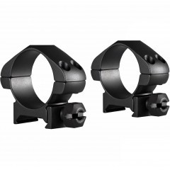 Кольца для прицела Hawke Precision (23005) быстросъемные D=30 мм H=5 мм на Weaver | Низкий 2 шт