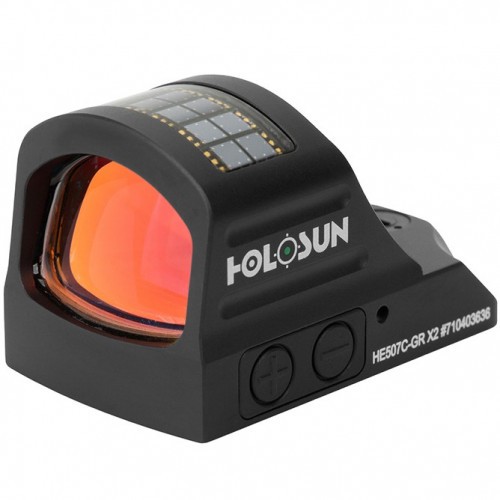 Прицел коллиматорный Holosun Open Elite 507C 1X16X23 IR FP WP (HE507C-GR X2) Открытый M.R.S 2/32 MOA