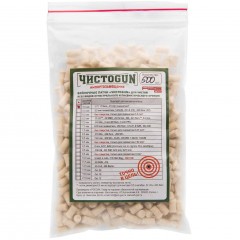 Патч войлочный для чистки оружия ЧИСТОGUN 5.0-500 диам. 5 мм Белый 500 шт