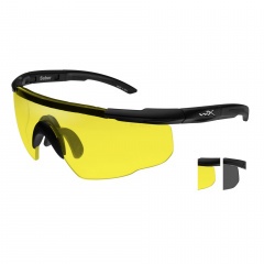 Очки баллистические стрелковые Wiley X Saber Advanced 305 Жёлтые 86%|Серые 15%