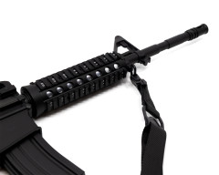 Ремень оружейный RusForce Heavy Pro на 2 точки Чёрный