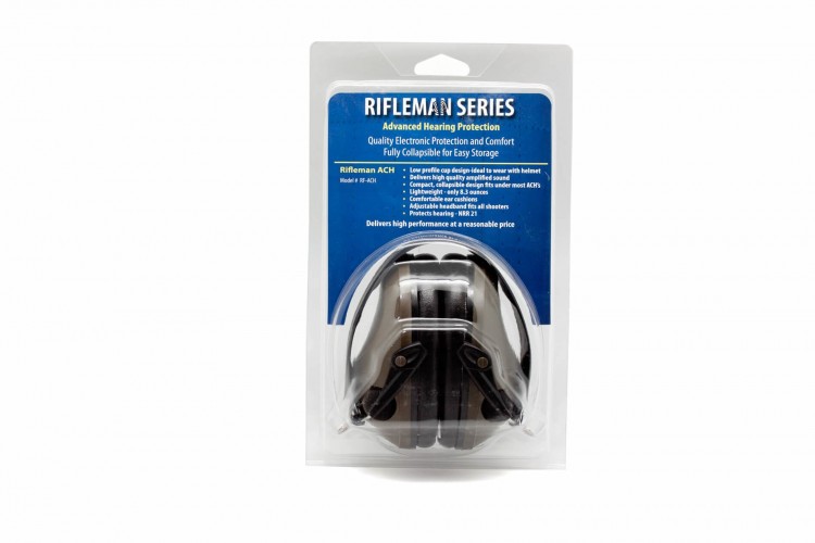 Наушники активные стрелковые Rifleman ACH RFACN 21-82 ДБ Хаки