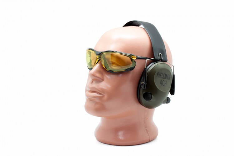 Наушники активные стрелковые Rifleman ACH RFACN 21-82 ДБ Хаки