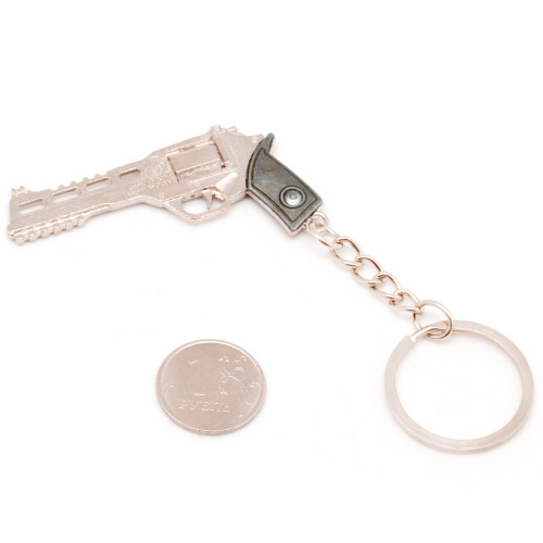 Брелок Microgun XS Револьвер Rhino 60DS V1 Серебряный