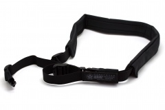 Ремень оружейный тактический Долг М3 1 точечный с мягкой подушкой Черный