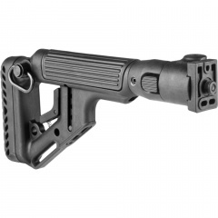 Приклад нетелескопический Fab Defense UAS-VZ P для Sa VZ58 с упором для щеки Чёрный