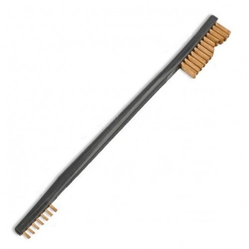 Щетка двухсторонняя Bore Tech BTGB-82000 для чистки оружия большой и малый ворс Бронза