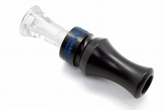 Манок духовой на утку крякву Stickhunt ArtCalls Gromoglas 1 лепесток Прозрачный / Чёрный