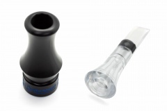 Манок духовой на утку крякву Stickhunt ArtCalls Gromoglas 1 лепесток Прозрачный / Чёрный