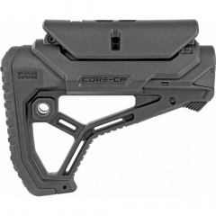 Приклад телескопический Fab Defense GL-CORE CP с упором для щеки Чёрный