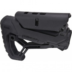 Приклад телескопический Fab Defense GL-CORE CP с упором для щеки Чёрный