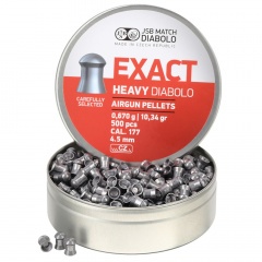Пульки для пневматики JSB Exact Heavy Круглые 4.52 мм 0.67 г (500 шт)