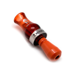 Манок духовой на утку крякву Reyoka Ordek Cift 2 лепестка Красный / Оранжевый