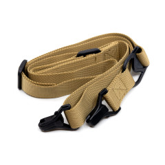 Ремень оружейный RusForce Heavy Pro на 2 точки Койот