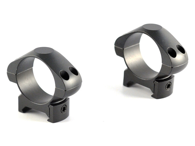 Кольца Nikko Stirling Diamond, небыстросъемные на Weaver, 30мм, низкие, 4 винта, сталь