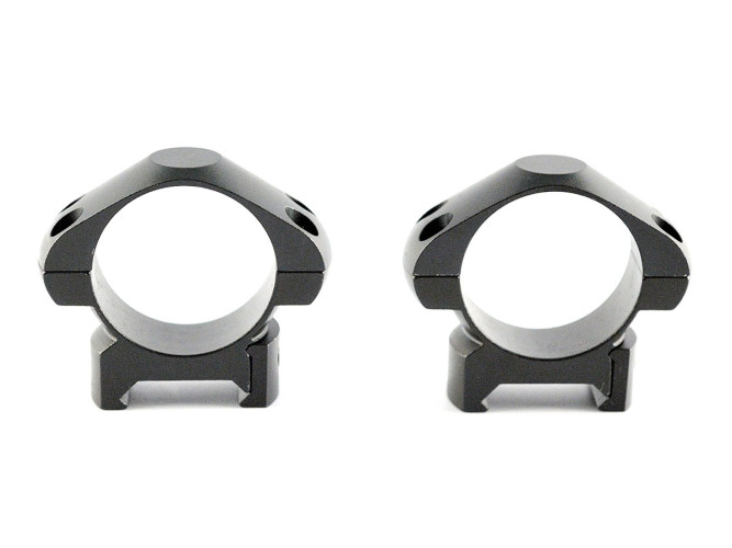 Кольца Nikko Stirling Diamond, небыстросъемные на Weaver, 30мм, низкие, 4 винта, сталь