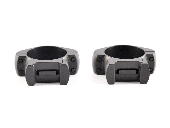 Кольца Nikko Stirling Diamond, небыстросъемные на Weaver, 30мм, низкие, 4 винта, сталь