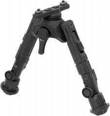 Сошки Leapers UTG Recon 360 TL с креплением M-Lok и вращаемой наклонной базой 14 - 17 см