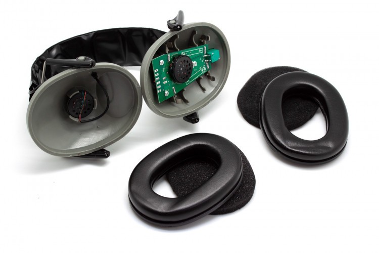 Наушники активные стрелковые Rifleman EXS RFEXS 21-82 ДБ Серый