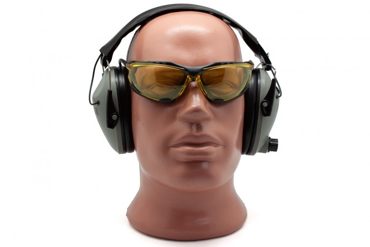 Наушники активные стрелковые Rifleman EXS RFEXS 21-82 ДБ Серый