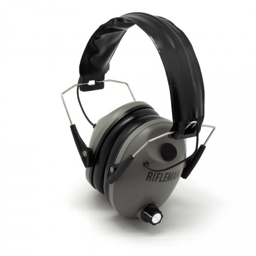 Наушники активные стрелковые Rifleman EXS RFEXS 21-82 ДБ Серый