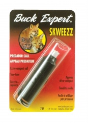 Манок духовой на хищника Buck Expert 74S ультра-компактный писк мыши пластик Чёрный