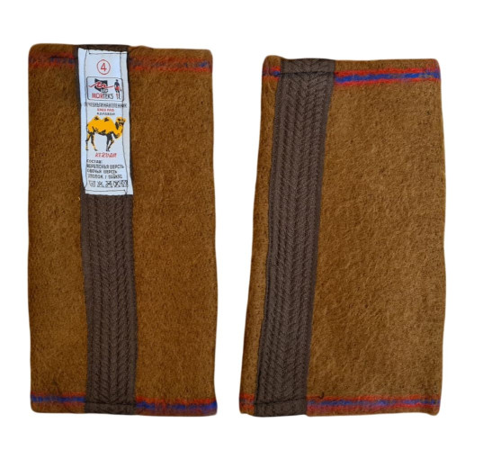 Наколенники Morteks Knee Pad из верблюжьей шерсти Коричневый