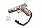 Брелок Microgun M Пистолет Glock 17 Серый