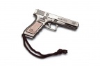 Брелок Microgun M Пистолет Glock 17 Серый