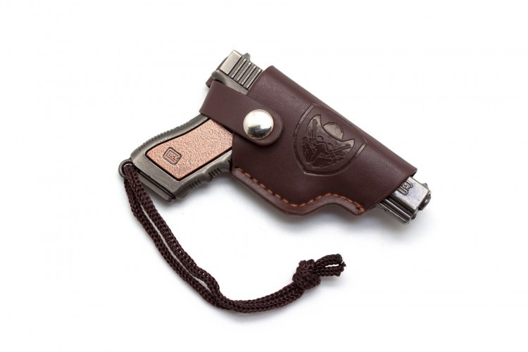 Брелок Microgun M Пистолет Glock 17 Серый