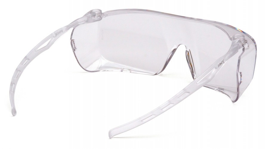 Очки на очки баллистические стрелковые Pyramex Cappture S9910ST Anti-fog Diopter Прозрачные 96%