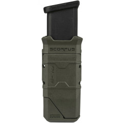 Пенал одинарный Fab Defense QL-9 SC-QL9G для магазинов Glock 9 (.45) мм c заряжателем Зелёный