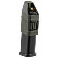 Пенал одинарный Fab Defense QL-9 SC-QL9G для магазинов Glock 9 (.45) мм c заряжателем Зелёный