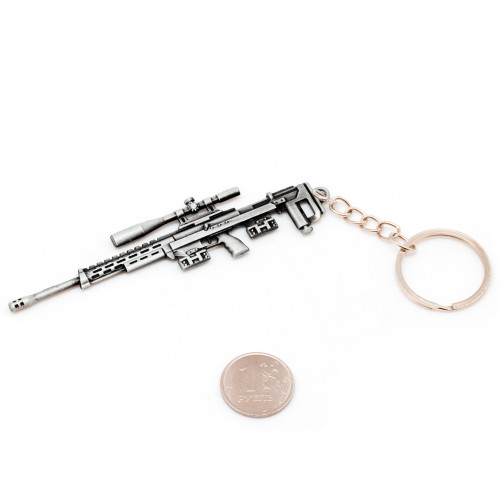 Брелок Microgun S Снайперская винтовка AMP DSR-1 Серый