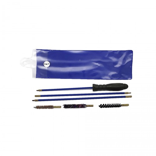 Набор для чистки нарезного оружия калибра 7 мм Nimar 130.1007 шомпол металлический в оплётке