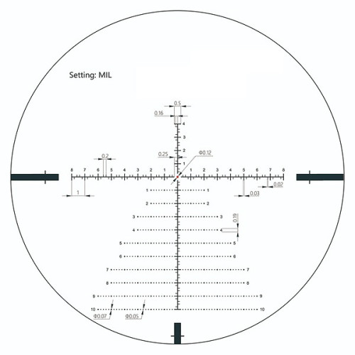 Прицел оптический Vector Optics Continental X6 5-30X56 IR FFP FP WP (SCFF-30P) Сетка Etched Mil