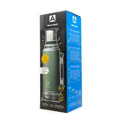 Термос Арктика 106-1250Р для напитков 1.25L Зеленый