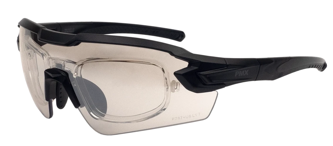 Очки баллистические тактические PMX Temper G-8480SRX Anti-fog Diopter Зеркально-серые 50%