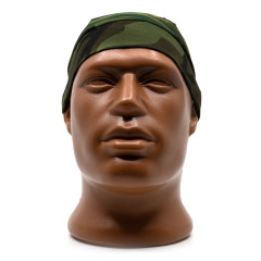 Бандана Стикхант Tactical BDU на завязках 100% Хлопок Мультикам (Зелёный)