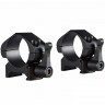 Кольца для прицела Hawke Precision QD (23010) быстросъемные D=25.4 мм H=4 мм на Weaver | Низкий 2 шт